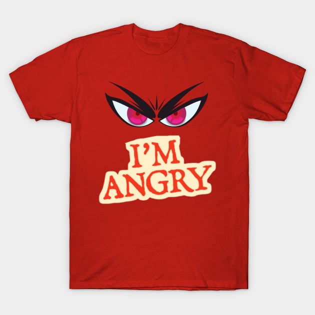 Angry man T-Shirt by stylishkhan